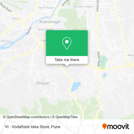 VI - Vodafone Idea Store map
