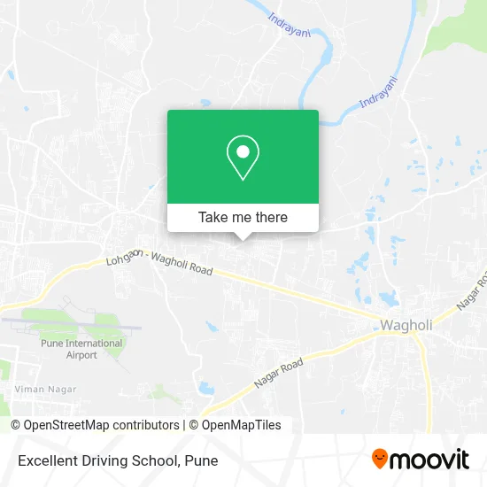 Excellent Driving School map