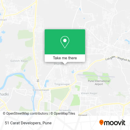 51 Carat Developers map