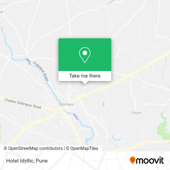 Hotel Idyllic map