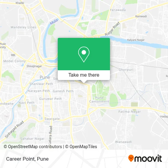 Career Point map