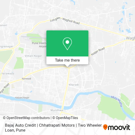 Bajaj Auto Credit | Chhatrapati Motors | Two Wheeler Loan map