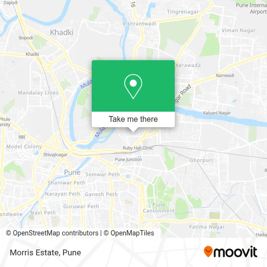 Morris Estate map
