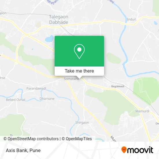 Axis Bank map
