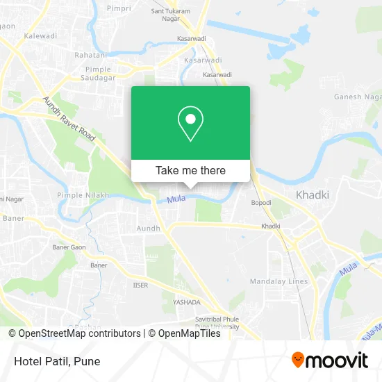 Hotel Patil map