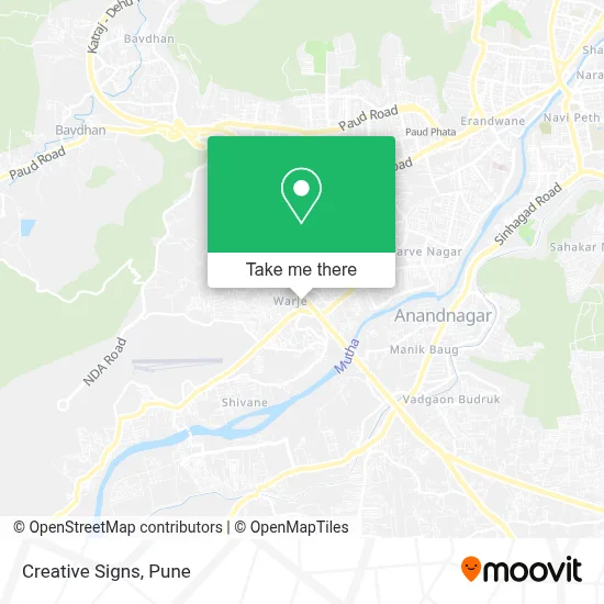 Creative Signs map