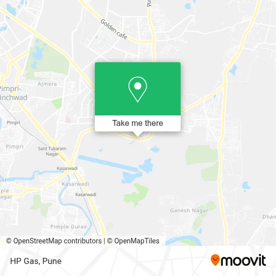 HP Gas map