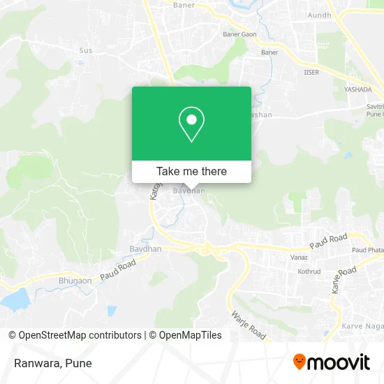Ranwara map