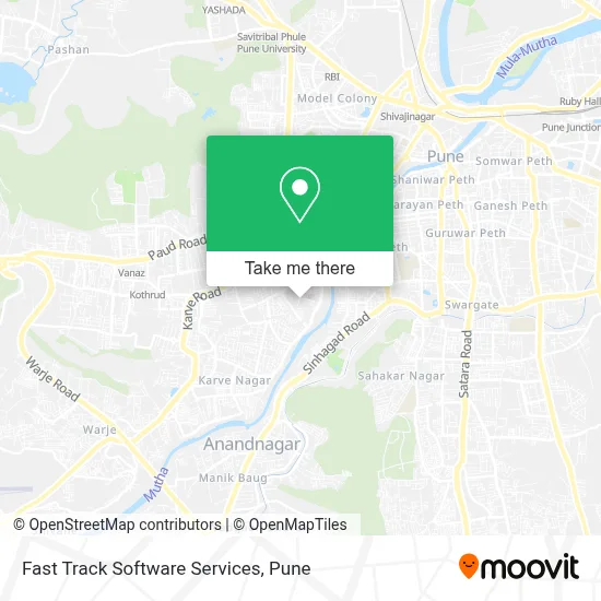 Fast Track Software Services map