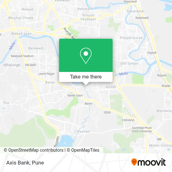 Axis Bank map