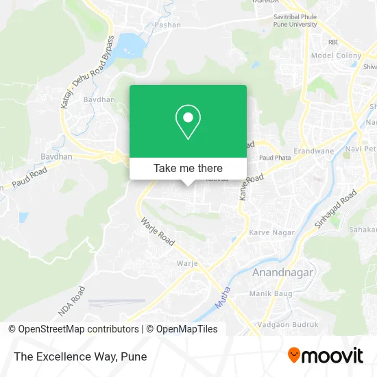 The Excellence Way map