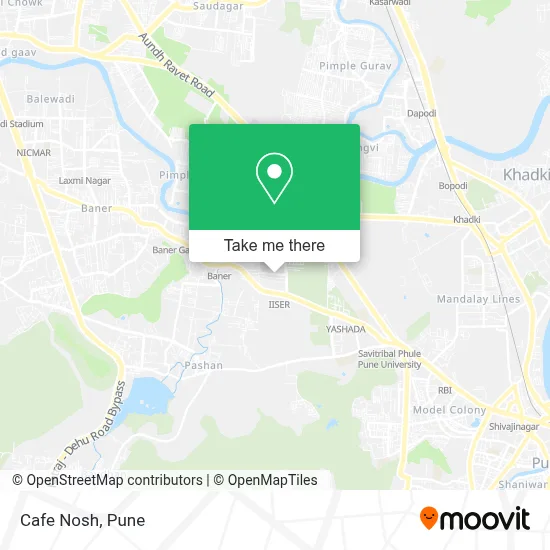 Cafe Nosh map