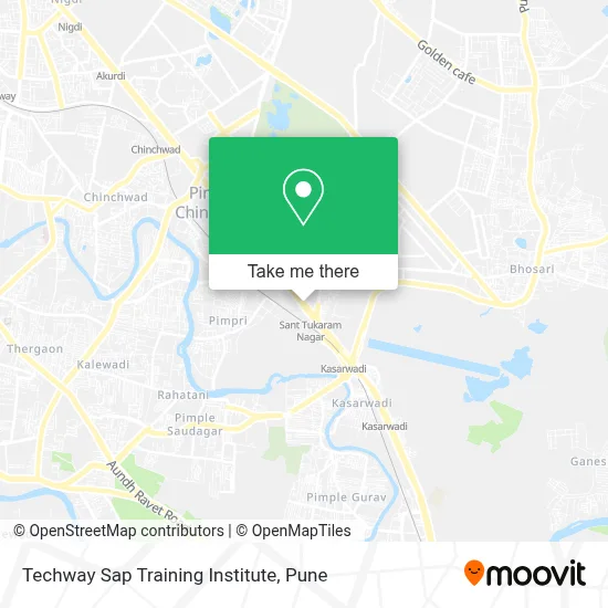 Techway Sap Training Institute map