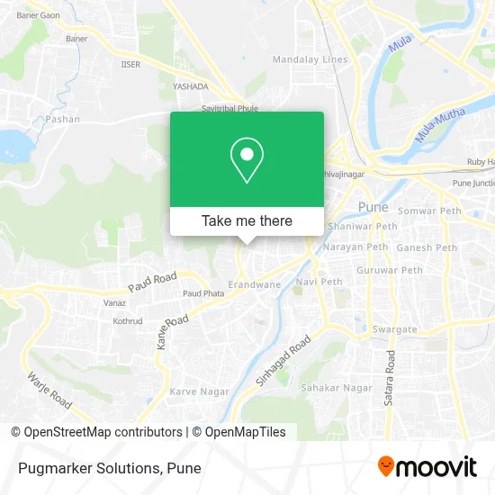Pugmarker Solutions map