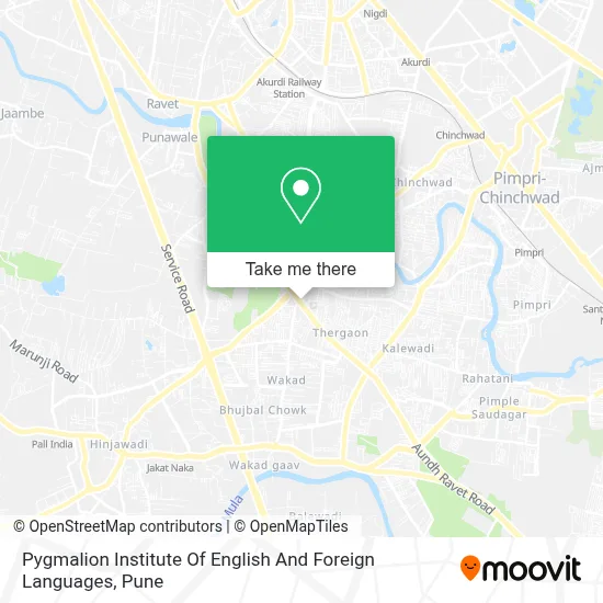 Pygmalion Institute Of English And Foreign Languages map