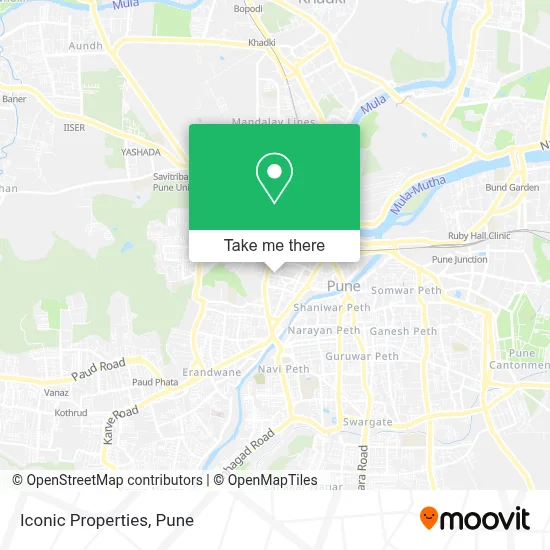 Iconic Properties map