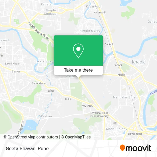 Geeta Bhavan map