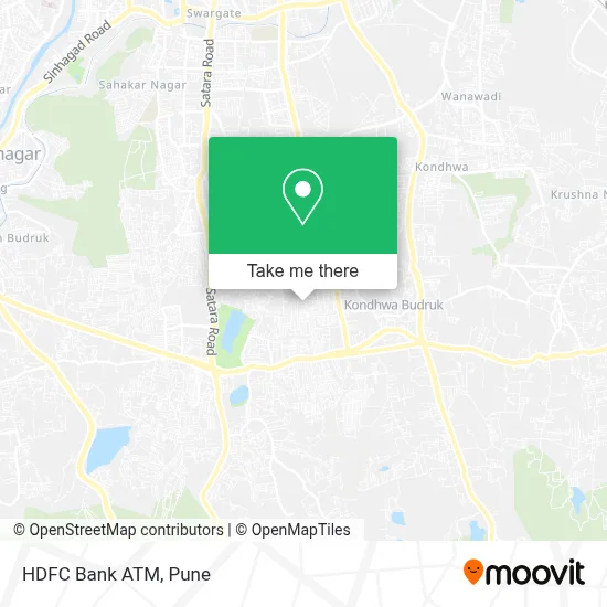 HDFC Bank Atm map