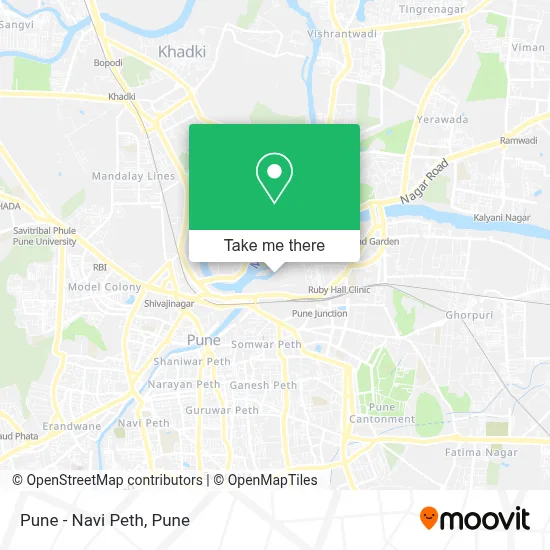 Pune - Navi Peth map