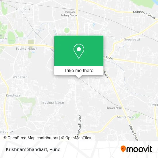 Krishnamehandiart map