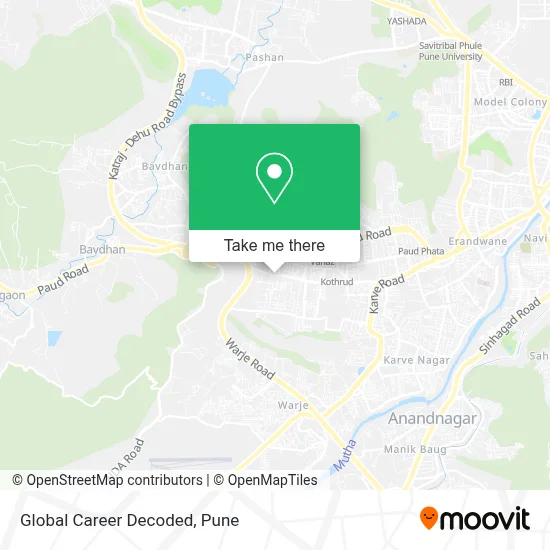 Global Career Decoded map