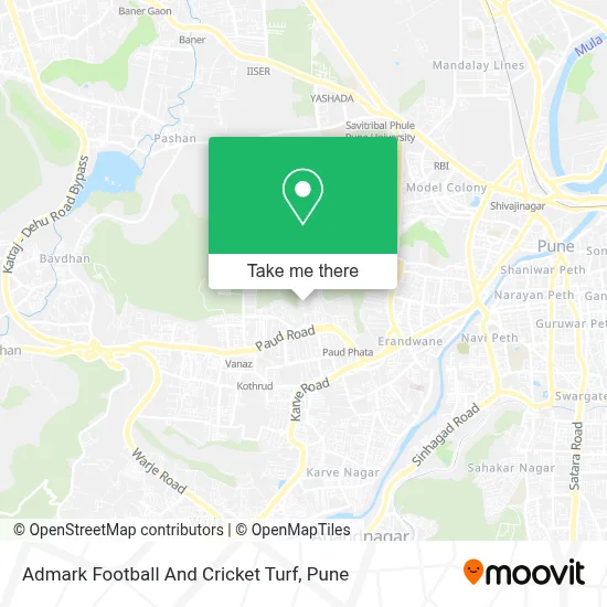 Admark Football And Cricket Turf map