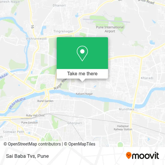 Sai Baba Tvs map