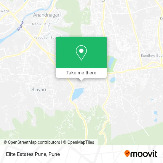 Elite Estates Pune map