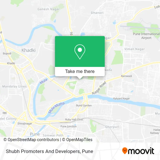 Shubh Promoters And Developers map