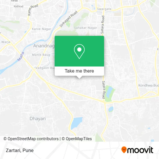 Zartari map