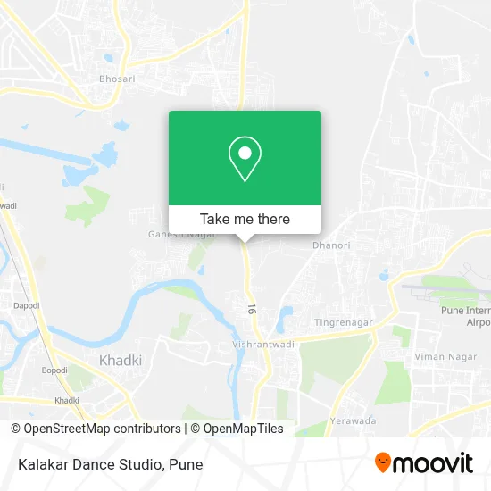 Kalakar Dance Studio map