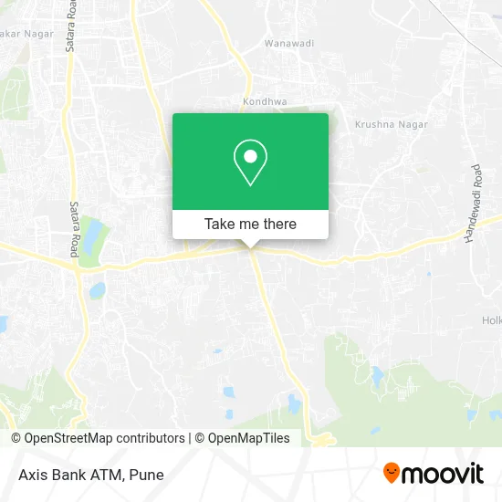 Axis Bank Atm map