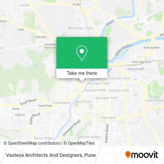 Vasteya Architects And Designers map