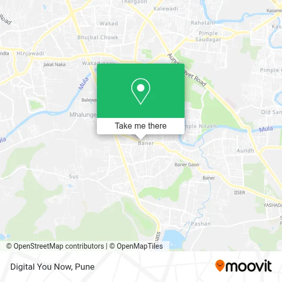Digital You Now map