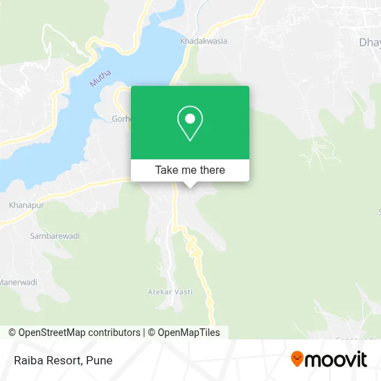 Raiba Resort map