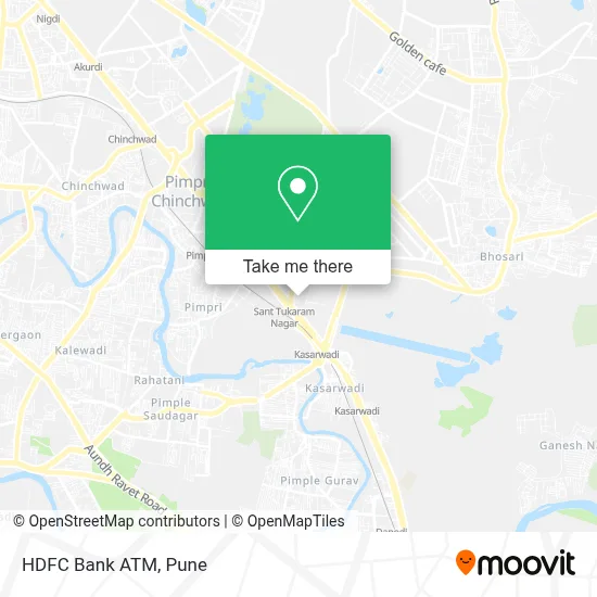 HDFC Bank Atm map