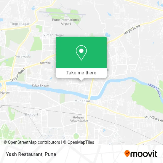 Yash Restaurant map