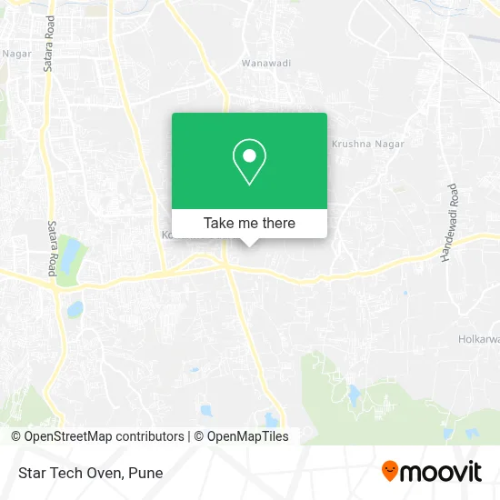 Star Tech Oven map