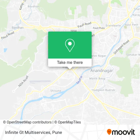 Infinite Gt Multiservices map