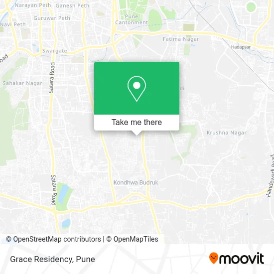 Grace Residency map