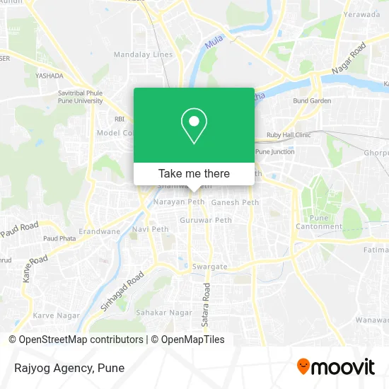 Rajyog Agency map