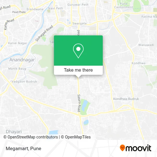 Megamart map