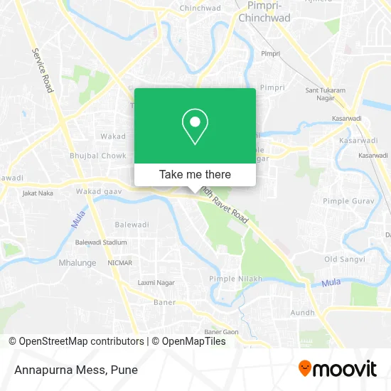 Annapurna Mess map