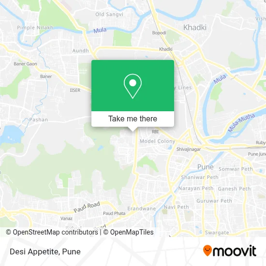 Desi Appetite map