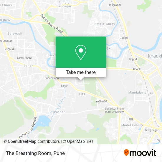 The Breathing Room map