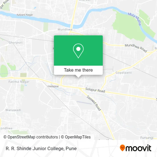 R. R. Shinde Junior College map