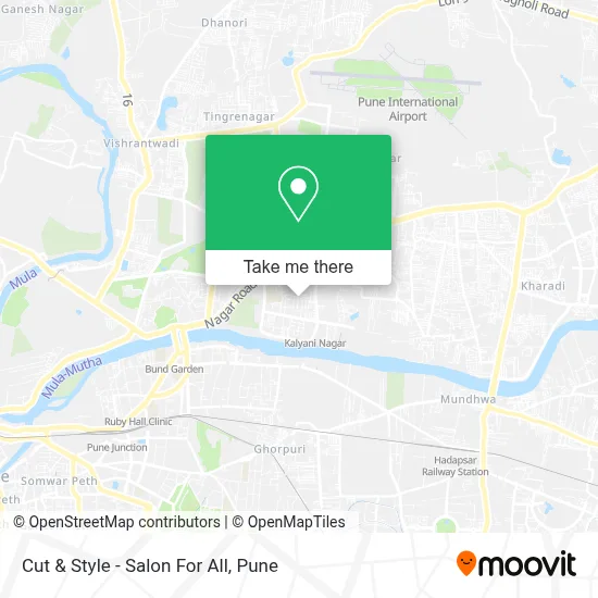 Cut & Style - Salon For All map