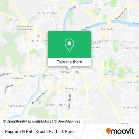 Rajaram G Patil Krushi Pvt LTD map