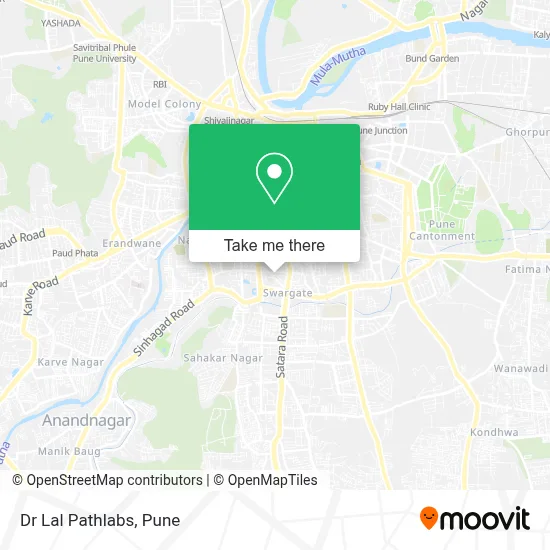 Dr Lal Pathlabs map