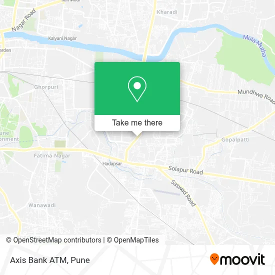 Axis Bank Atm map